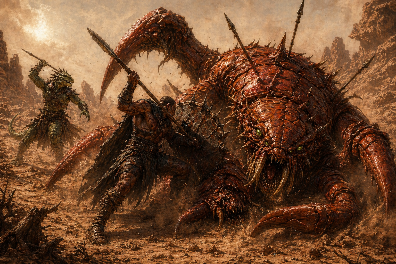 Arak e Ossekh contra a Dune Reaper